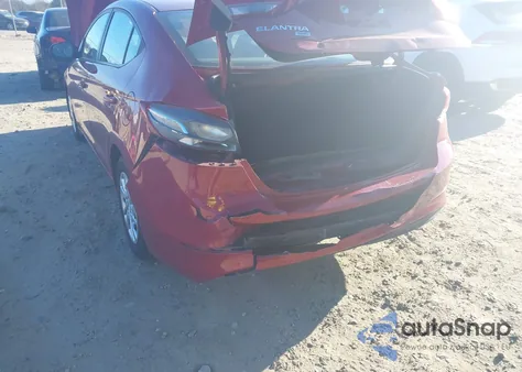 2017 Hyundai Elantra Se из США, поврежденный, VIN KMHD74LF2HU071236